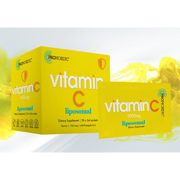 ProNordic Liposomal Vitamin C 1000mg 15 Sachets