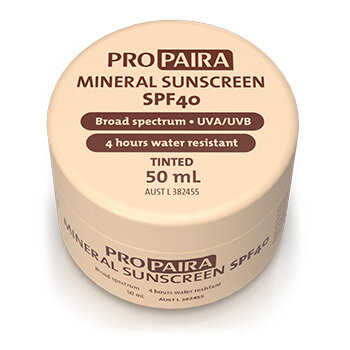 PROPAIRA TINTED MINERAL SUNSCREEN SPF40 50ML
