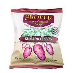 Proper Crisps Kumara Chips 100g