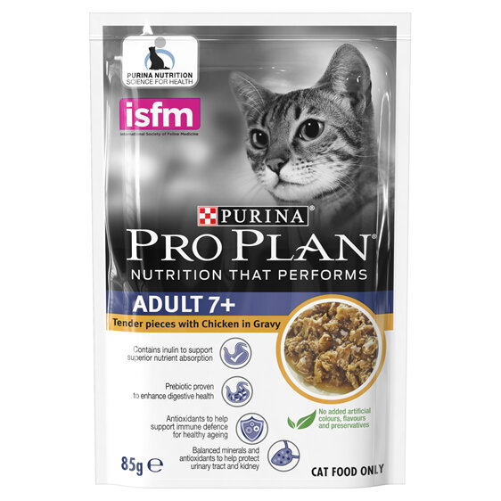 Proplan Cat 7+ Chicken Wet 12 x 85g