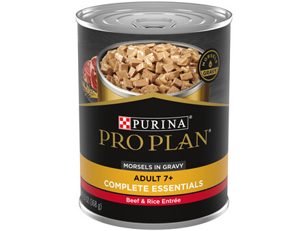 Proplan Dog Senior 7+ Beef +  368g can