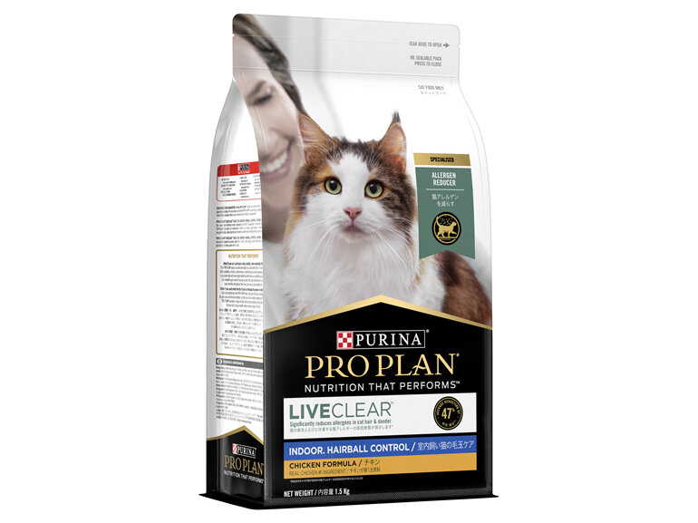 Proplan Feline Liveclear Hairball 1.5kg