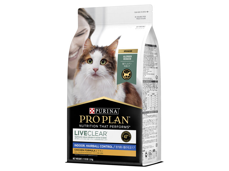 Proplan Feline Liveclear Hairball 1.5kg