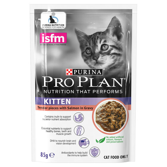 Proplan Kitten Salmon Wet 12x85g