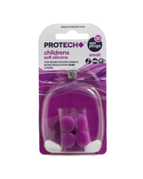 Protech Children's Soft Silicone Ear Plugs 2 Pairs