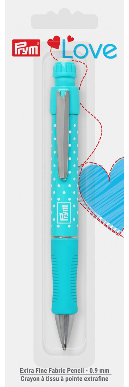 Prym Love Extra Fine Fabric Pencil Turquoise