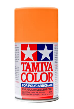 PS43 Translucent Orange Polycarbonate Spray