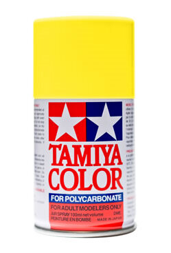 PS6 Yellow Polycarbonate Spray