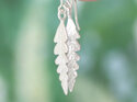 puarangi leaf leaves hibiscus sterling silver earrings lily griffin nz jewelry