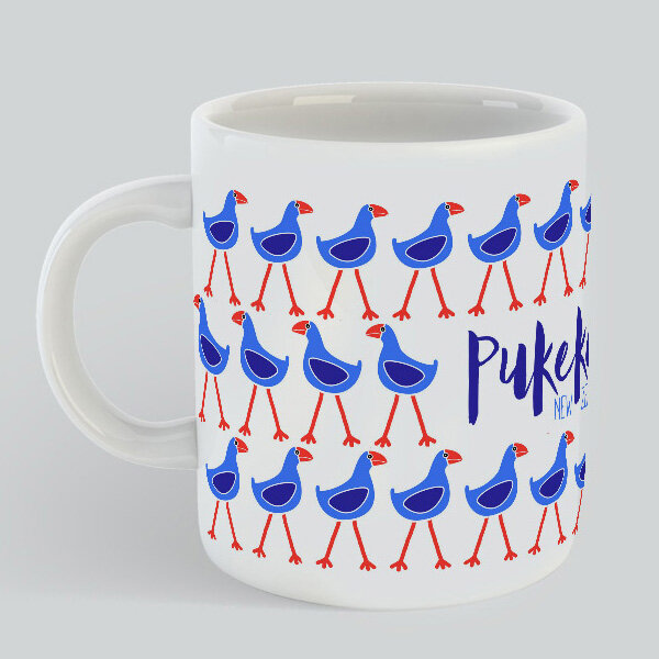 Pukekos New Zealand Mug