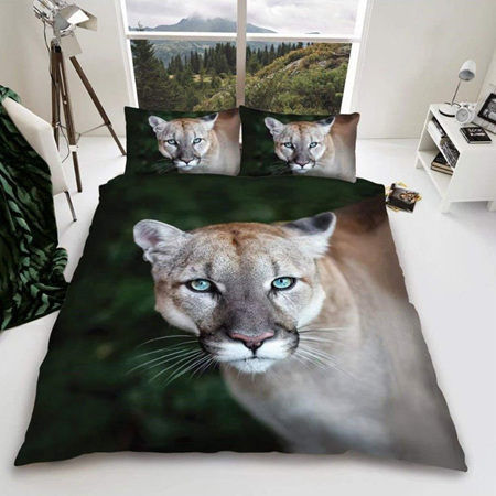 Puma Wild Cat Reversible Duvet Cover Set