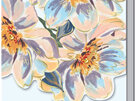 Punch Studio Florette Magnolia Pocket Notepad flower
