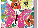 Punch Studio Full Bloom Butterfly Pocket Notepad