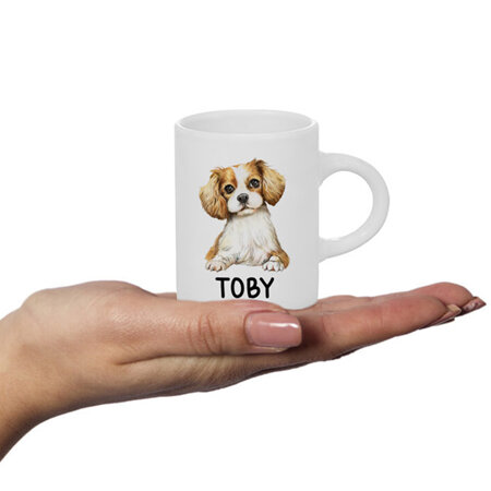 Puppy Personalised Fluffy Mug