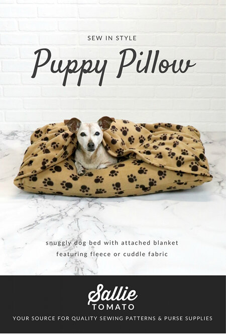 Puppy Pillow Pattern by Sallie Tomato