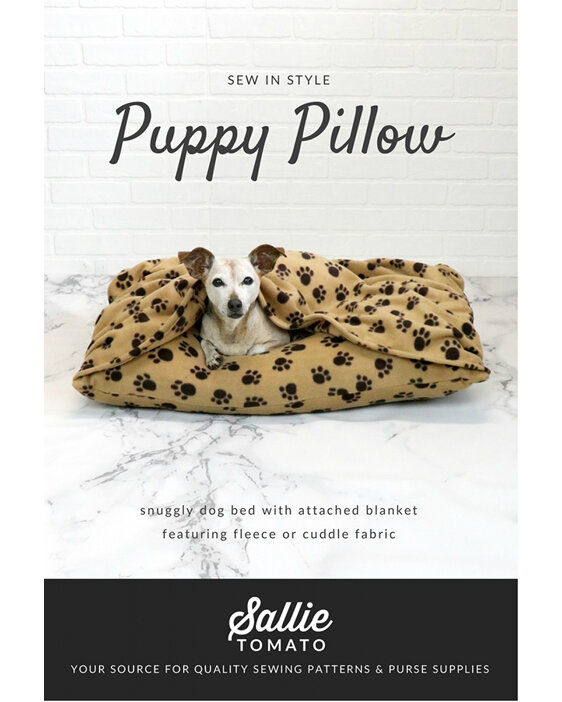 Puppy Pillow Pattern by Sallie Tomato