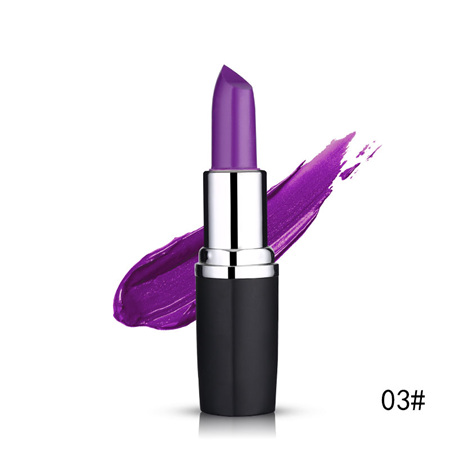 Purple Matte Long Lasting Lipstick - 03