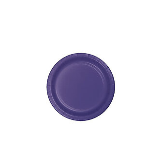 Purple Party Lunch Plates x 24