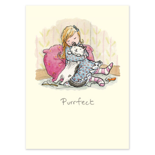 Purrfect Card by Anita Jeram Two Bad Mice