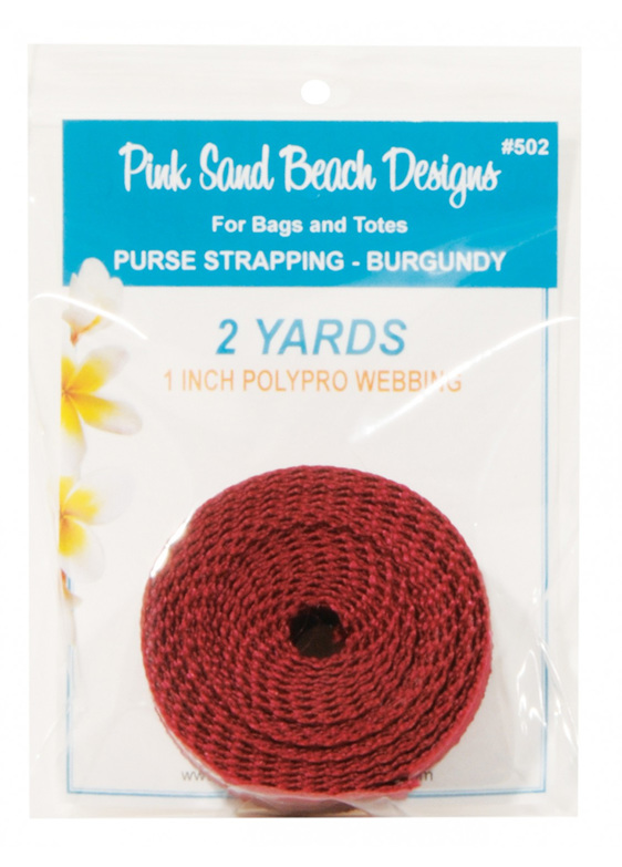 Purse Strapping  1IN X 2 YDS from Pink Sand Beach Designs