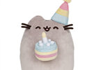 Pusheen Birthday Pusheen the Cat Plush 24cm Hat Cake