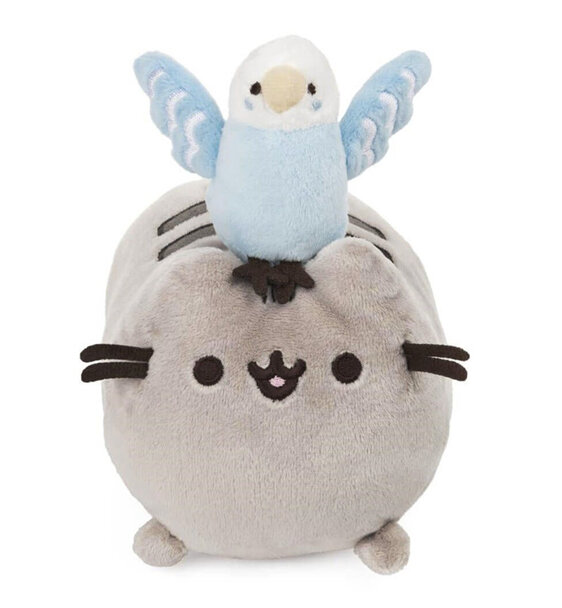 Pusheen & Bo the Parakeet Best Friends Plush 16cm