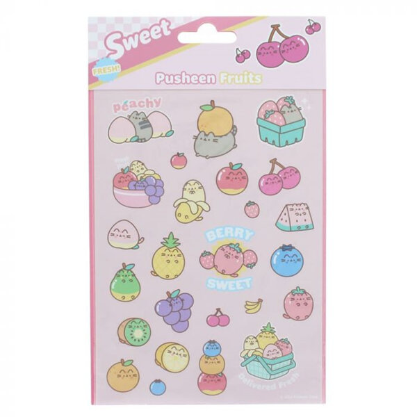 Pusheen Fruits Scented Stickers