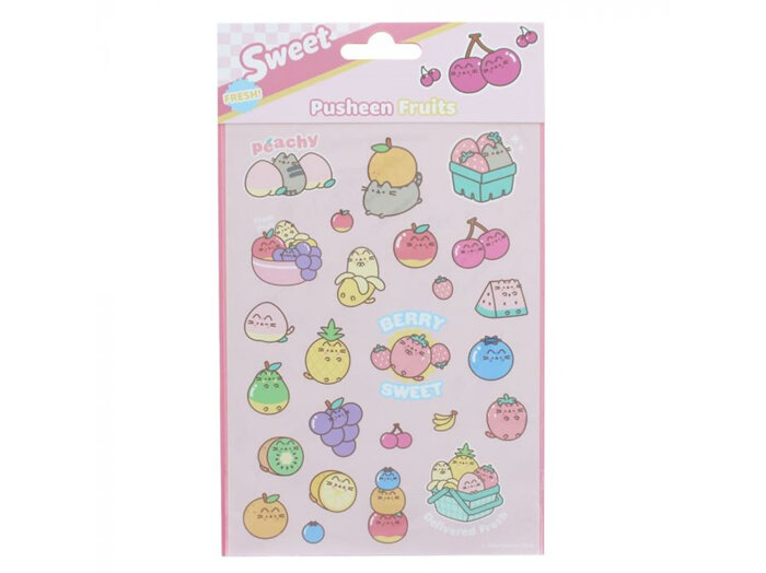 Pusheen Fruits Scented Stickers