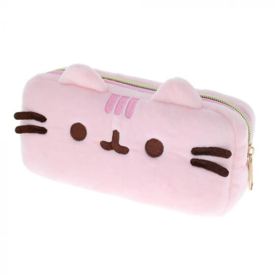 Pusheen Ice Cream Plush Pencil Case cat stationery school kids pink