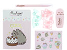 Pusheen Ice Cream Stationery Set notebook pen school kids teen cat
