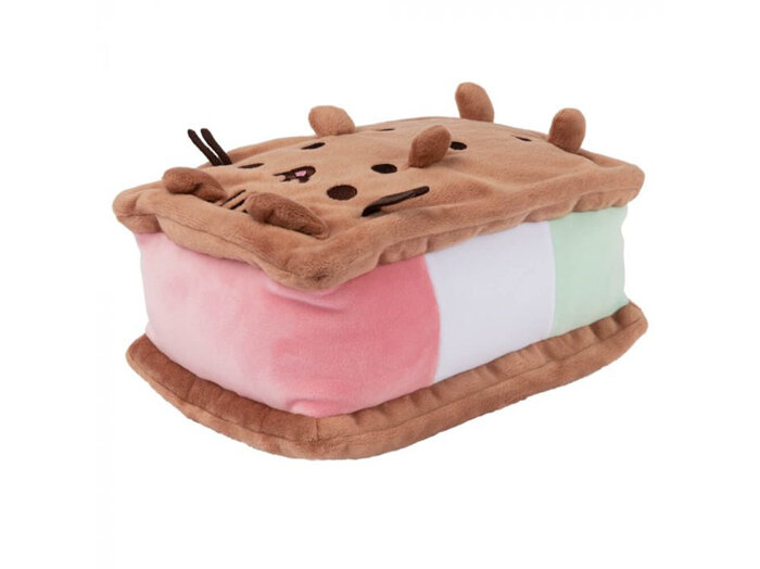 Pusheen Neopolitan Ice Cream Sandwich Plush 22cm cat