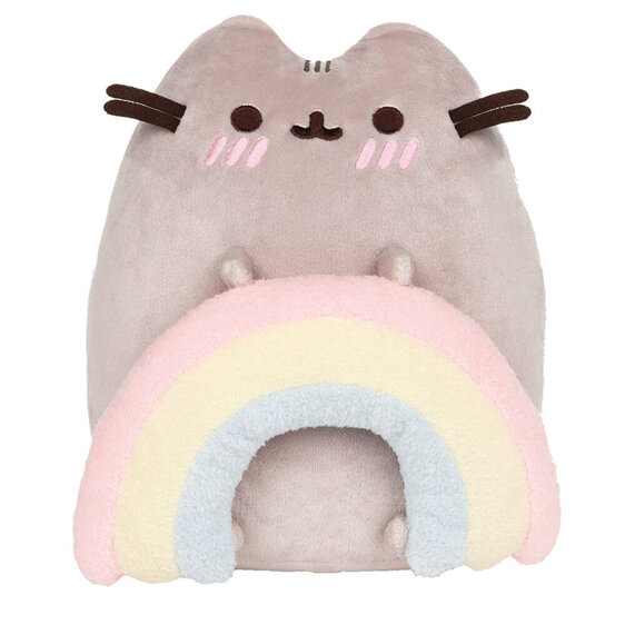 Pusheen Rainbow Pusheen 24cm plush soft toy cat pride