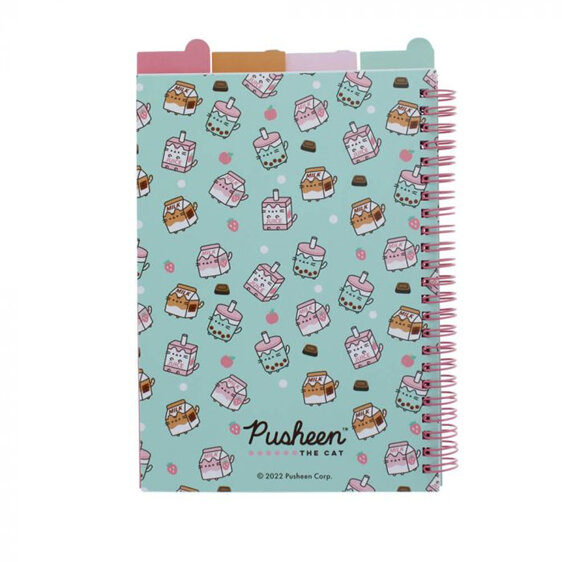Pusheen Sips: Project Book with Hard Cover cat stationery