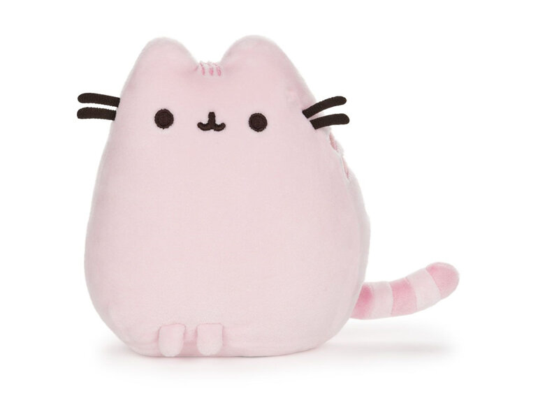 Pusheen Squisheen Pink Sitting Pose 15cm soft toy plush cat