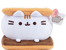 Pusheen the cat Squisheen S'Mores 30cm Marshmallow cookie sandwich plush