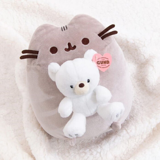 Pusheen X Gund Kai Bear Plush 24cm cat soft toy