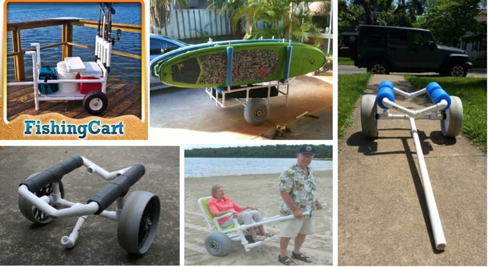 Custom PVC Carts - Beachwheels NZ