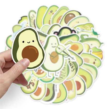 PVC Stickers - Avocados