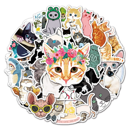 PVC Stickers - Cats