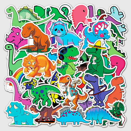 PVC Stickers - Dinosaurs