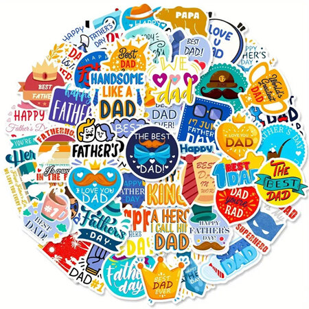 PVC Stickers - Father's Day