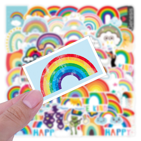 PVC Stickers - Rainbows