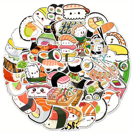 PVC Stickers - Sushi