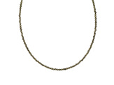 pyrite bead necklace strand