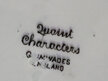 Quaint Characters plate