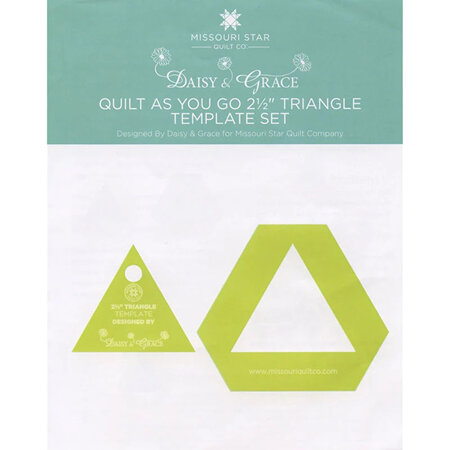 Quilt As You Go 2-1/2" Triangle Template by Daisy & Grace