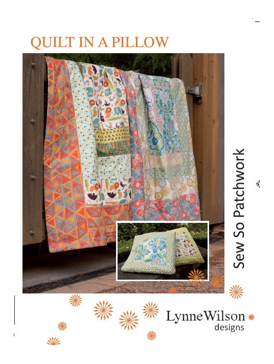 Quilt in a Pillow Pattern from Lynne Wilson Designs