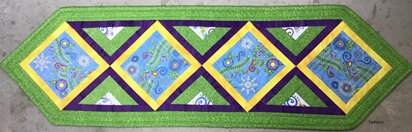 Quilted Table Runner - Bright