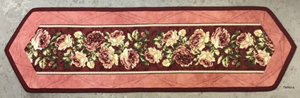 Quilted Table Runner - Peonie