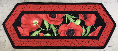Quilted Table Runner - Poppy